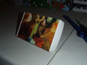 Card lid, finished
